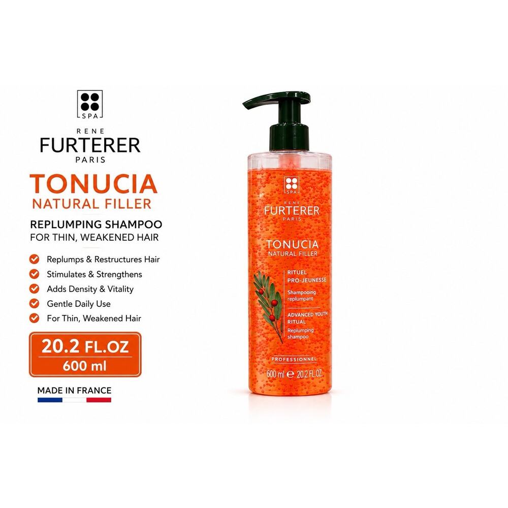 Rene Furterer Tonucia Natural Filler Replumping Shampoo 20.2 Fl.Oz 600ml
